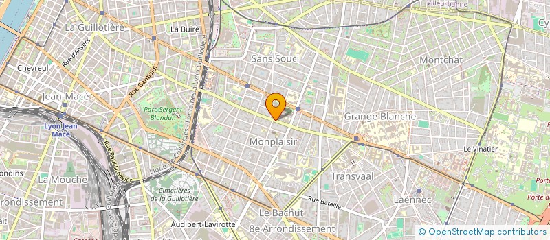 localisation de l'entreprise MADAME VERONIQUE DUPRONT  LYON