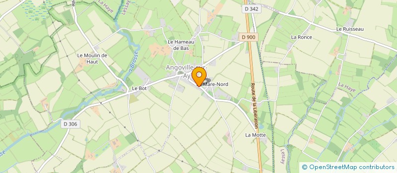 localisation de l'entreprise MADAME VERONIQUE DUPUIS  LESSAY