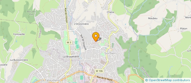 localisation de l'entreprise MADAME VERONIQUE DURAND à BOISSET