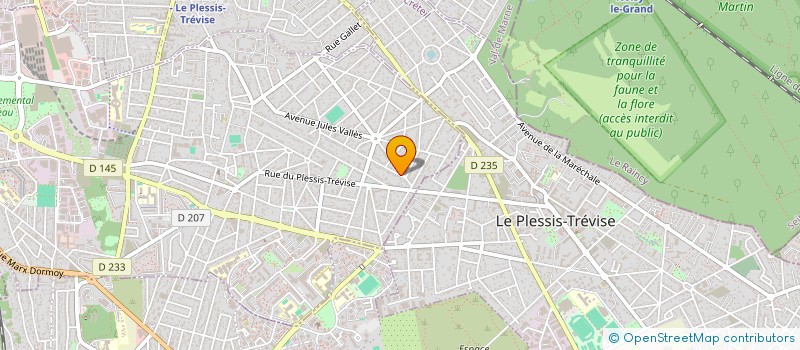 localisation de l'entreprise MADAME VERONIQUE DURAU à CHAMPIGNY-SUR-MARNE