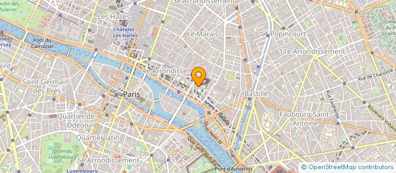 localisation de l'entreprise MADAME VERONIQUE DUROUSSEAU  PARIS