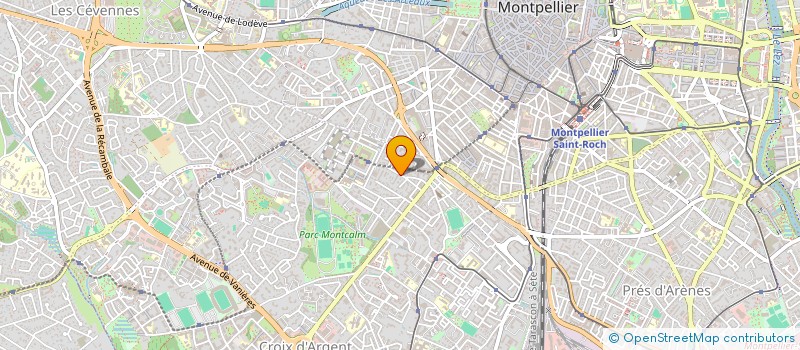 localisation de l'entreprise MADAME VERONIQUE DURRIEU à MONTPELLIER