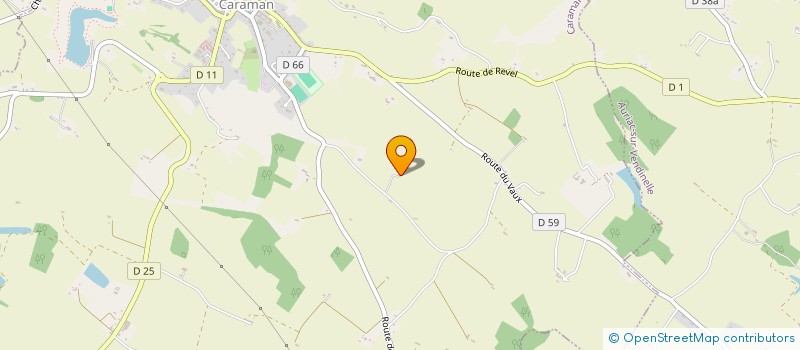 localisation de l'entreprise MADAME VERONIQUE DUTAUT à AURIAC-SUR-VENDINELLE