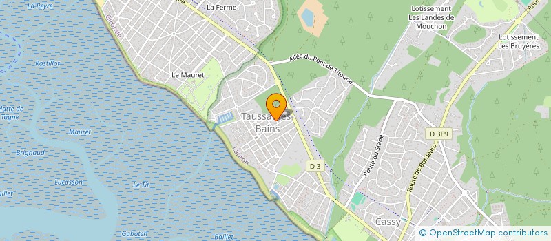 localisation de l'entreprise MADAME VERONIQUE DUTRENIT  LANTON