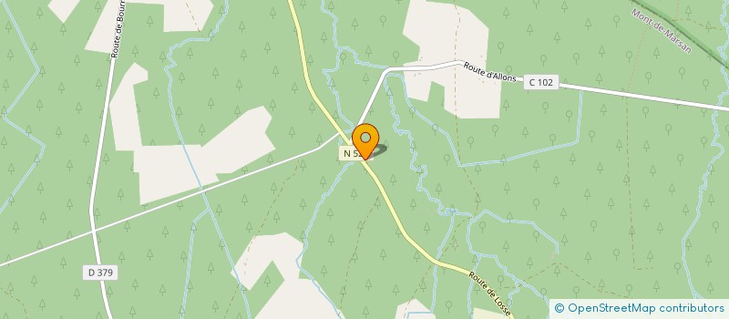 localisation de l'entreprise MADAME VERONIQUE DUVIN  LACQUY