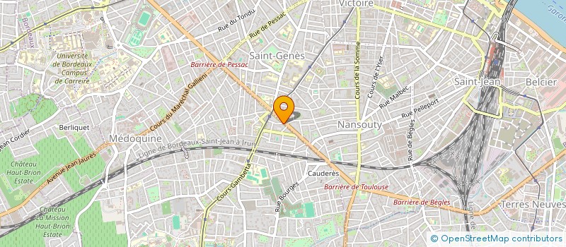 localisation de l'entreprise MADAME VERONIQUE EDELIST à TALENCE