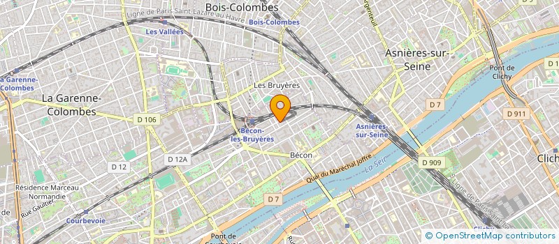 localisation de l'entreprise MADAME VERONIQUE ELOY à COURBEVOIE