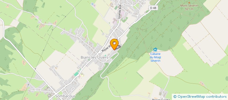 localisation de l'entreprise MADAME VERONIQUE ERHARDT  VAL D'USIERS