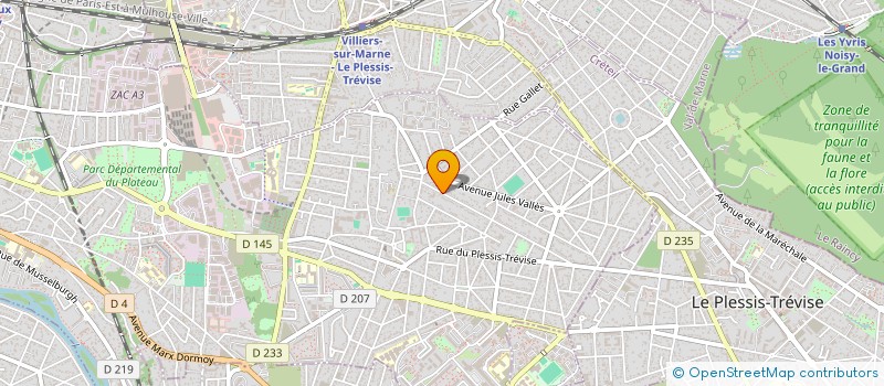 localisation de l'entreprise MADAME VERONIQUE ESTEVES RODRIGUES  CHAMPIGNY-SUR-MARNE