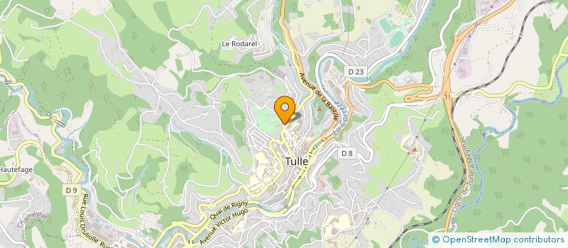 localisation de l'entreprise MADAME VERONIQUE ETIENNE  TULLE