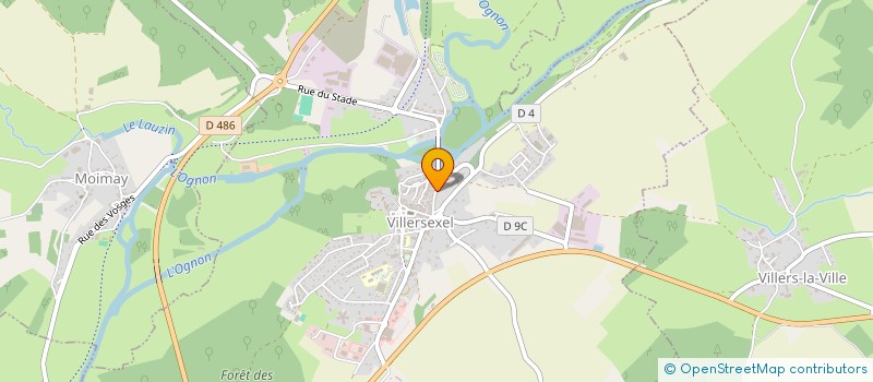 localisation de l'entreprise MADAME VERONIQUE ETIENNE à VILLERSEXEL