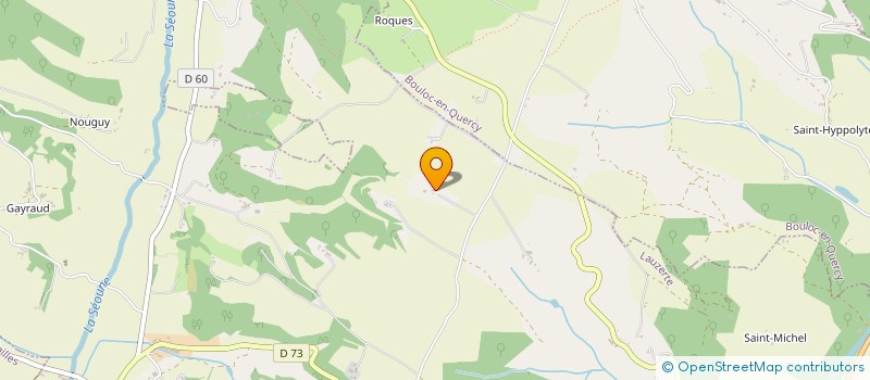 localisation de l'entreprise MADAME VERONIQUE EVRARD  LAUZERTE