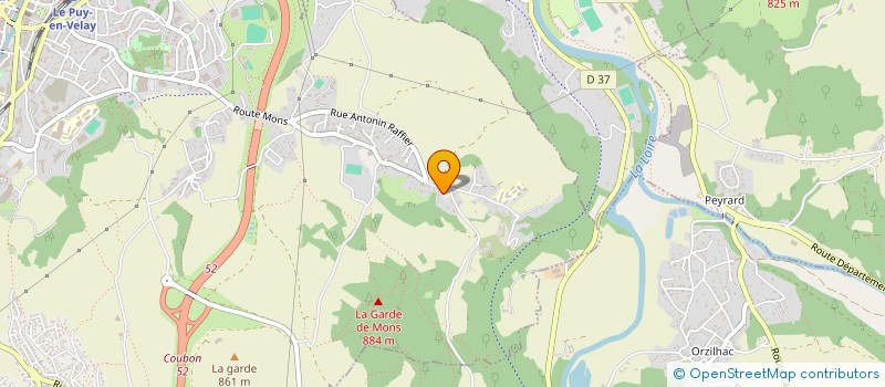 localisation de l'entreprise MADAME VERONIQUE EXBRAYAT à LE PUY-EN-VELAY