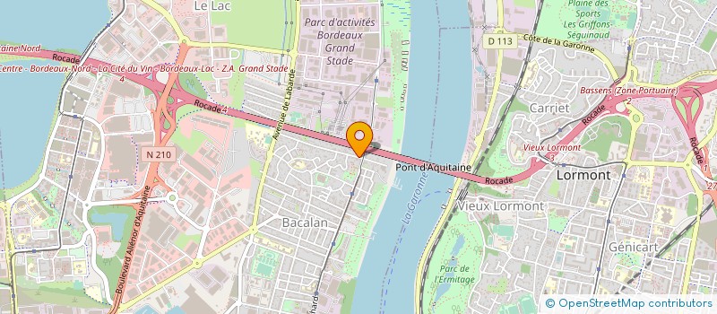 localisation de l'entreprise MADAME VERONIQUE EYMARD à BORDEAUX