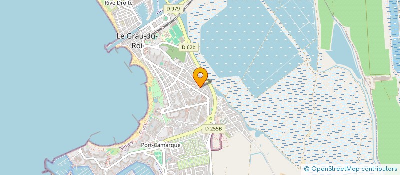 localisation de l'entreprise MADAME VERONIQUE EYMARD  LE GRAU-DU-ROI