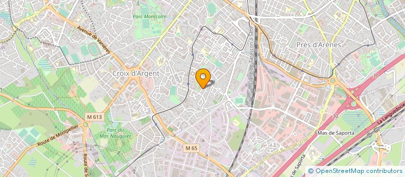 localisation de l'entreprise MADAME VERONIQUE FAGART à MONTPELLIER