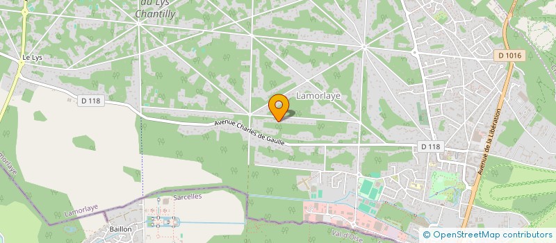 localisation de l'entreprise MADAME VERONIQUE FALLECKER  LAMORLAYE