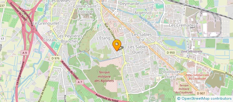 localisation de l'entreprise MADAME VERONIQUE FARAVEL à ORANGE