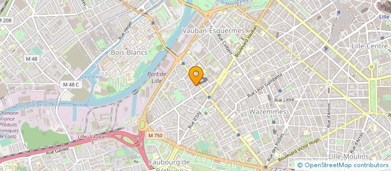 localisation de l'entreprise MADAME VERONIQUE FARVACQUE à LILLE