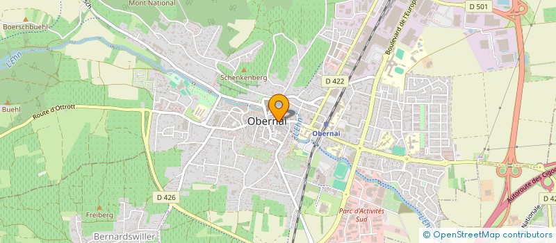 localisation de l'entreprise MADAME VERONIQUE FASTINGER à OBERNAI