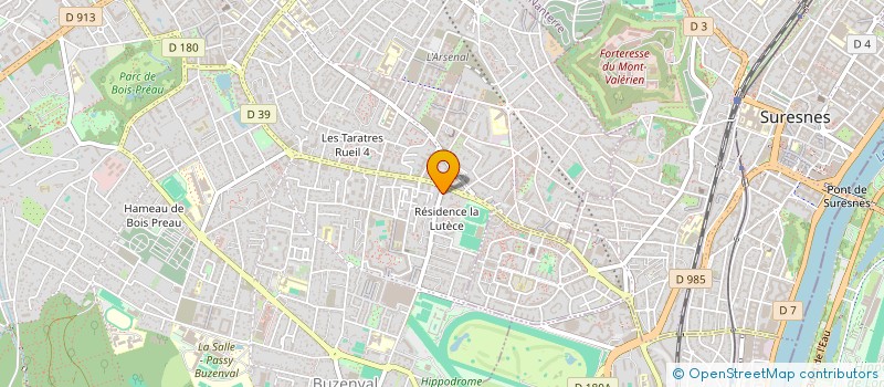 localisation de l'entreprise MADAME VERONIQUE FAURRE à RUEIL-MALMAISON