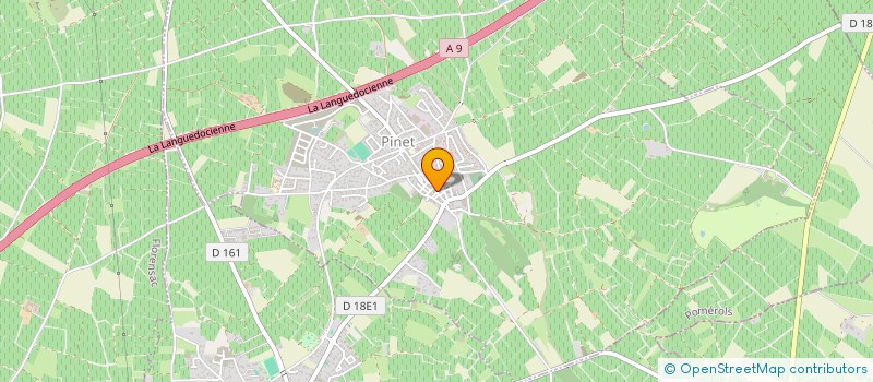 localisation de l'entreprise MADAME VERONIQUE FAVIER  PINET