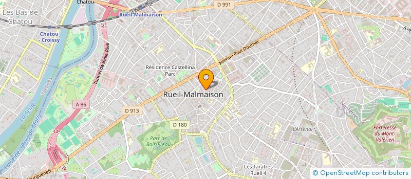 localisation de l'entreprise MADAME VERONIQUE FEL à RUEIL-MALMAISON