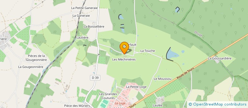 localisation de l'entreprise MADAME VERONIQUE FERRAND  AZAY-LE-RIDEAU