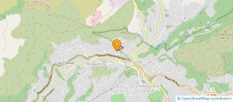 localisation de l'entreprise MADAME VERONIQUE FERRANDIS à GRASSE