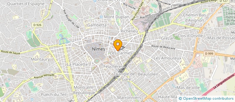localisation de l'entreprise MADAME VERONIQUE FERRERO à NIMES