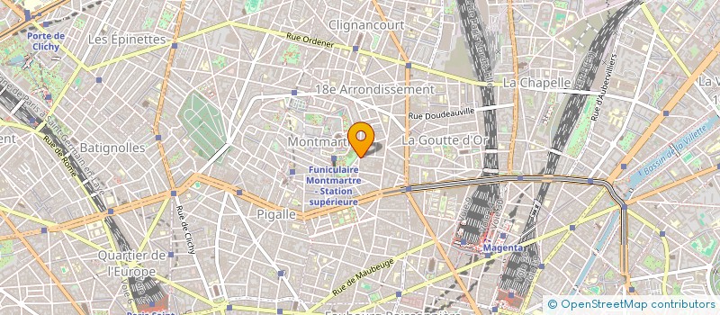 localisation de l'entreprise MADAME VERONIQUE FEUNTEUN  PARIS