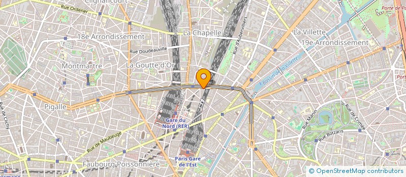 localisation de l'entreprise MADAME VERONIQUE FEVRE  PARIS