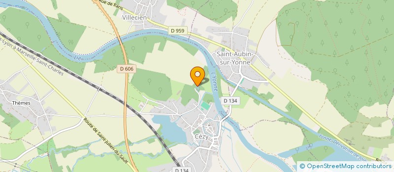 localisation de l'entreprise MADAME VERONIQUE FILLOT  CEZY