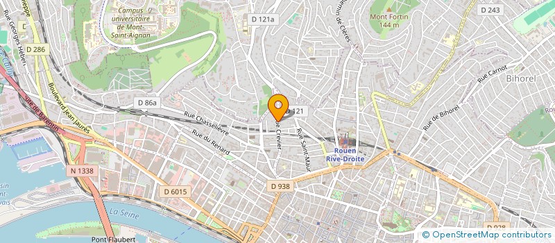 localisation de l'entreprise MADAME VERONIQUE FINET  ROUEN