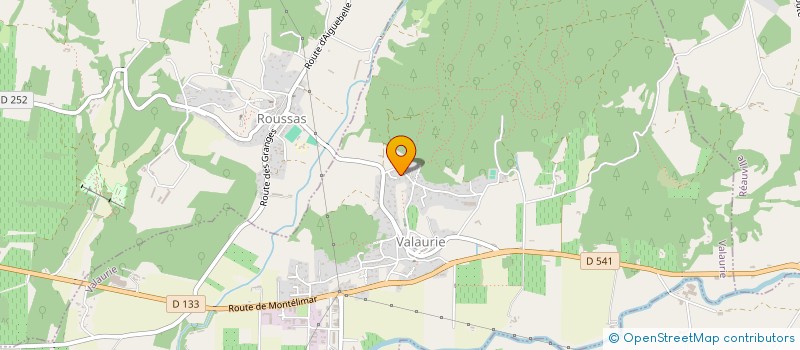 localisation de l'entreprise MADAME VERONIQUE FINKLER  VALAURIE