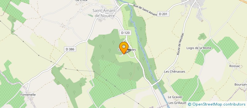 localisation de l'entreprise MADAME VERONIQUE FIORINI à SAINT-AMANT-DE-NOUERE