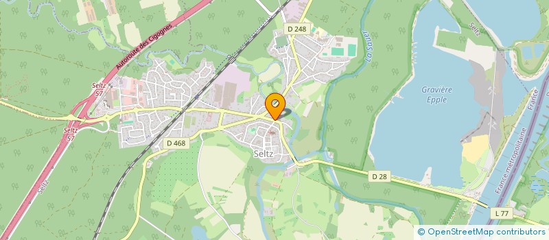 localisation de l'entreprise MADAME VERONIQUE FISCHER  SELTZ