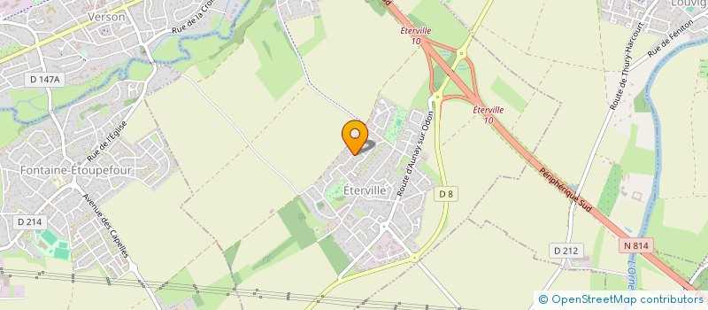 localisation de l'entreprise MADAME VERONIQUE FIZEL à ETERVILLE