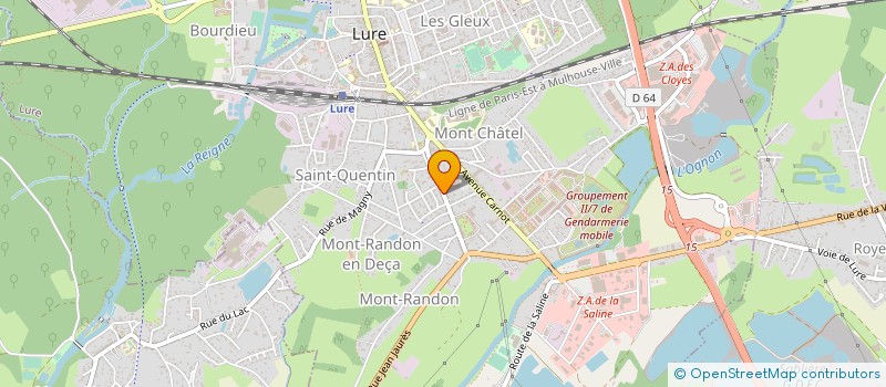 localisation de l'entreprise MADAME VERONIQUE FLAHAUT à FOUGERES