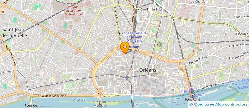localisation de l'entreprise MADAME VERONIQUE FLATTET  ORLEANS