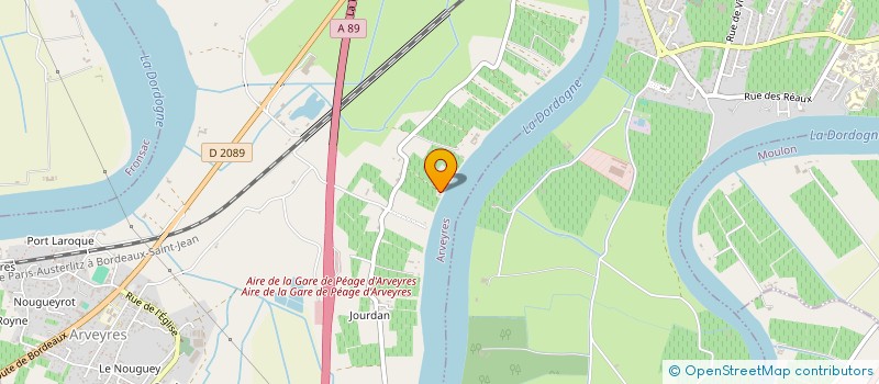 localisation de l'entreprise MADAME VERONIQUE FLEURENT  ARVEYRES