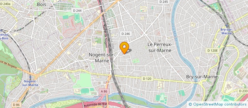 localisation de l'entreprise MADAME VERONIQUE FOLL à LE PERREUX-SUR-MARNE