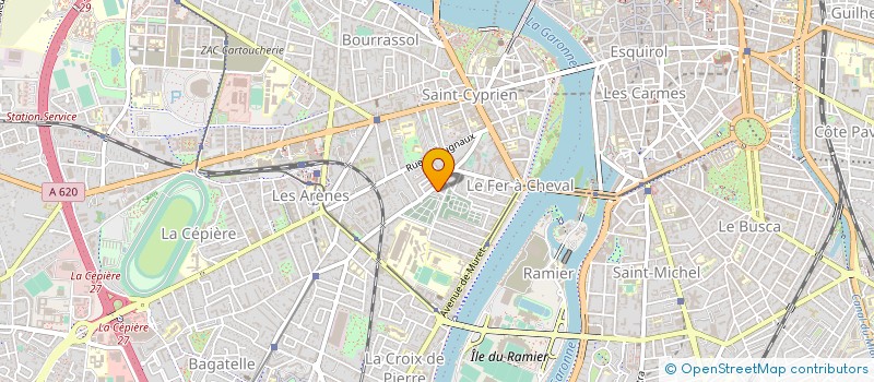 localisation de l'entreprise MADAME VERONIQUE FONTAN  TOULOUSE