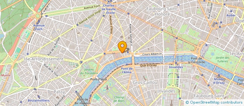 localisation de l'entreprise MADAME VERONIQUE FORGEOT  PARIS