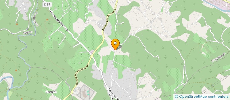 localisation de l'entreprise MADAME VERONIQUE FORMET  DRAGUIGNAN