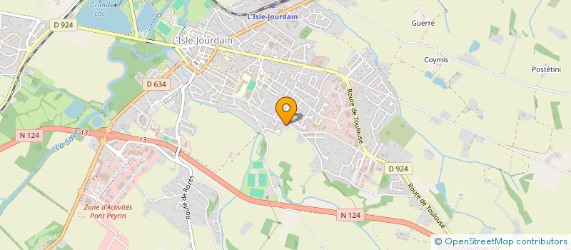localisation de l'entreprise MADAME VERONIQUE FORNAL à L'ISLE-JOURDAIN