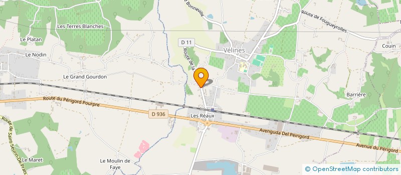 localisation de l'entreprise MADAME VERONIQUE FOURQUIER à VELINES
