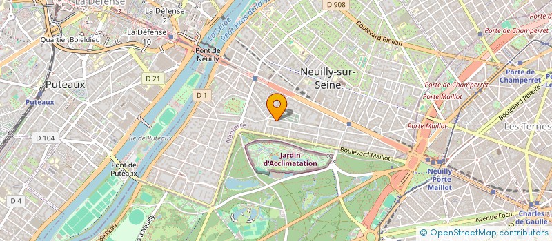 localisation de l'entreprise MADAME VERONIQUE FRAMPAS à NEUILLY-SUR-SEINE