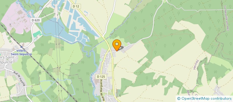 localisation de l'entreprise MADAME VERONIQUE FRANCOIS  HERMES