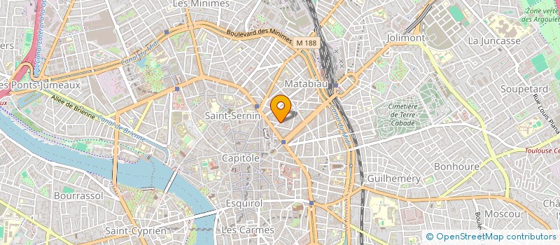 localisation de l'entreprise MADAME VERONIQUE FREJAVILLE à TOULOUSE